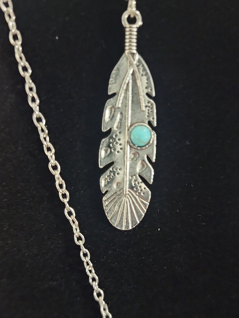 Vintage Style Antiqued Silver Jewerly Set With turquoise Inlay, Asymmetrical geo